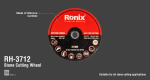 سنگ سنگبری سایز 3×230 رونیکس مدل RH-3712 - تصویر 3