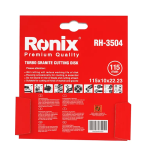 صفحه گرانیت بر توربو 115 میلیمتری رونیکس مدل RH- 3504 - تصویر 3