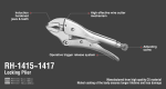انبر قفلی سایز 7 رونیکس مدل RH-1416 Locker - تصویر 5