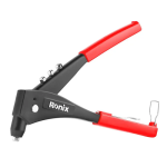 انبر پرچ ارگو پلاس رونیکس مدل RH-1608 - تصویر 6