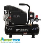 کمپرسور باد 10 لیتری دو شیر هیوندای مدل AC-1010 - تصویر 6