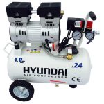 کمپرسور باد 24 لیتری سایلنت هیوندای مدل AC-1024