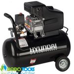کمپرسور باد 50 لیتری دو شیر هیوندای مدل AC-5025