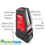 تراز لیزری دوخط (لیزر سبز ) توسن مدل M1011 GLL - تصویر 10