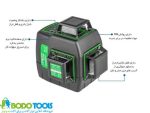 تراز لیزری360درجه 3D توسن (لیزر سبز) مدل M3604 GLL 3D - تصویر 6