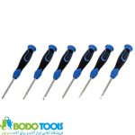 پیچ گوشتی ساعتی 6پارچه نووا مدل NTS-1329 - تصویر 4