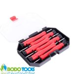 پیچگوشتی ساعتی 6 عددی دسته پلاستیکی رونیکس مدل RH-2712 - تصویر 2