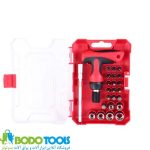 کیت 24 عددی سری پیچگوشتی و بکس رونیکس مدل RH-2715 - تصویر 3
