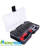 کیت 63 عددی سری پیچگوشتی و بکس رونیکس مدل RH-2716 - تصویر 4