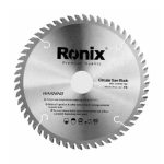 تیغ اره الماسه 56×180 ساده رونیکس مدل RH-5103