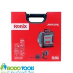 تراز لیزری دو خط 360درجه با قابلیت عملکرد شاقول رونیکس (با کیف) مدل RH-9504 - تصویر 2