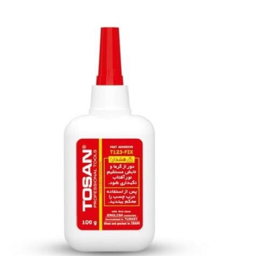 T123-FIX100G.jpg مایع چسب فوری 3-2-1 ترکیه ای توسن مدلT123-FIX100G - تصویر 1