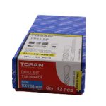 مته چهارشیار دو الماسه سایز 8 طول 16 سانتی متر توسن - تصویر 5