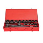 جعبه بکس درایو ۳/۴ اینچ ۱۹ پارچه فشار قوی توسن مدل T3454-19