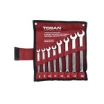 ست آچار یکسر تخت (ترکیبی) 8 عددی توسن مدل TL101-S8