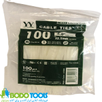 بست کمربندی 10سانت تایوانیYY سایز2/5×100 (بسته 100 عددی) - تصویر 4