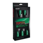 جعبه پیچ گوشتی 5 عددی دسته ضد اسید تاپ تول مدل GAAE0507 - تصویر 2