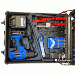 جعبه ابزار 146 پارچه حرفه ای به همراه دریل شارژی 18V تندیس مدل TT-2146 - تصویر 11