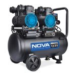 کمپرسور باد سایلنت 50لیتری دو موتوره نووا مدلNTA-9151
