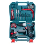 کیت دریل شارژی 12 ولت 35 پارچه تک باطری رونیکس مدل RS-8611