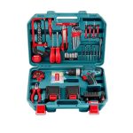 کیت دریل شارژی چکشی 18 ولت دو باطری (53پارچه) رونیکس مدل RS-8018
