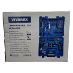 کیت دریل شارژی 12 ولت 40 پارچه ویوارکس مدل VR1240-CDK - تصویر 2