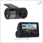 دوربین ثبت وقایع خودرو شیائومی سونتی می مدل 70Mai Dash Cam Set A810 دوربین جلو به همراه دوربین عقب